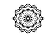Modern Black and White Mandala Pack, a Decorative Illustration by NJ Himel (Thumbnail 72 of 101)