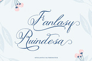 Adediala Script, a Script Font by Areatype (Thumbnail 5 of 6)