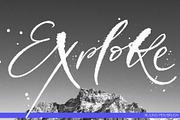 35 Lettering Brushes for Procreate, a Brush Add-On by PicByKate (Thumbnail 2 of 14)
