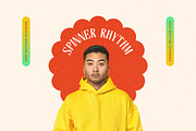 Sunkis Groovy Retro Display Font, a Serif Font by timelesstype.co (Thumbnail 4 of 20)