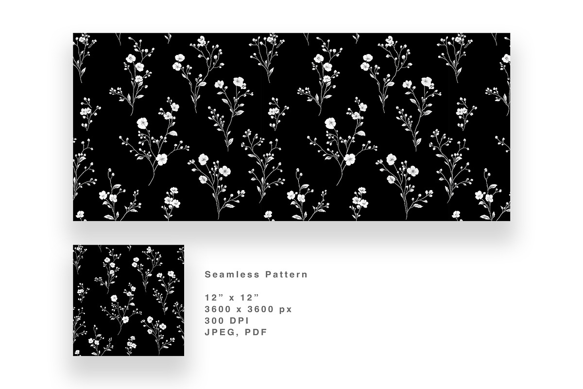 6 Seamless Pattern: Delicate Cream, a Pattern Graphic by StudioCitra (Photo 8 of 10)