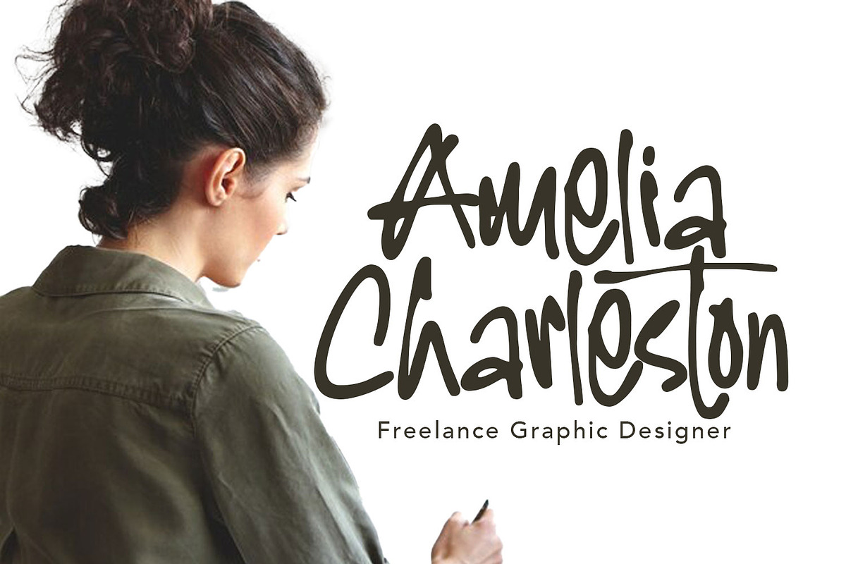 Metropolis Style - truly handwritten, a Handwritten Font by Cititype (Photo 2 of 14)