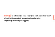 Butterfly | Beauty Sans Serif Font, a Sans Serif Font by rulihoki studio (Thumbnail 4 of 7)