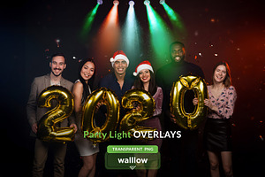 Party Lights Png Photo Overlays