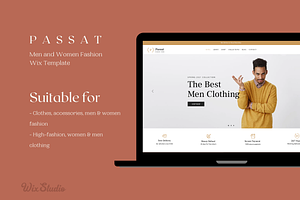 WIX Website Template Passat