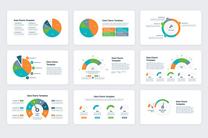 Data Chart Powerpoint Templates