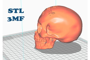 3D STL/3MF Skulls Collection