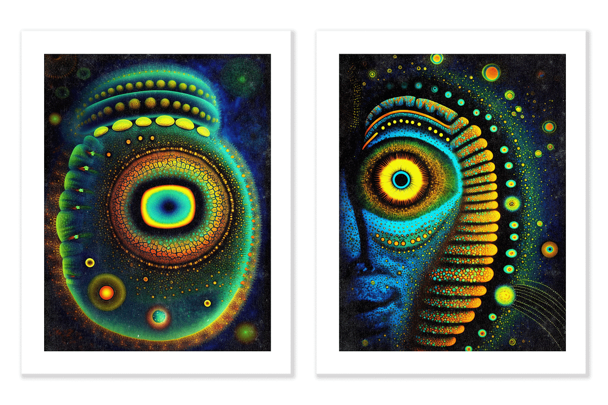 Dage Collection · Shaman Vision, a Decorative Illustration by milatovar (Photo 7 of 19)