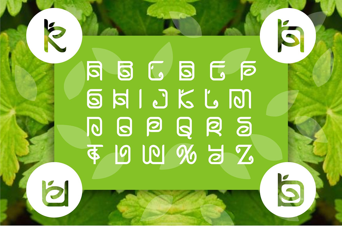Greentea Display Typeface preview 4