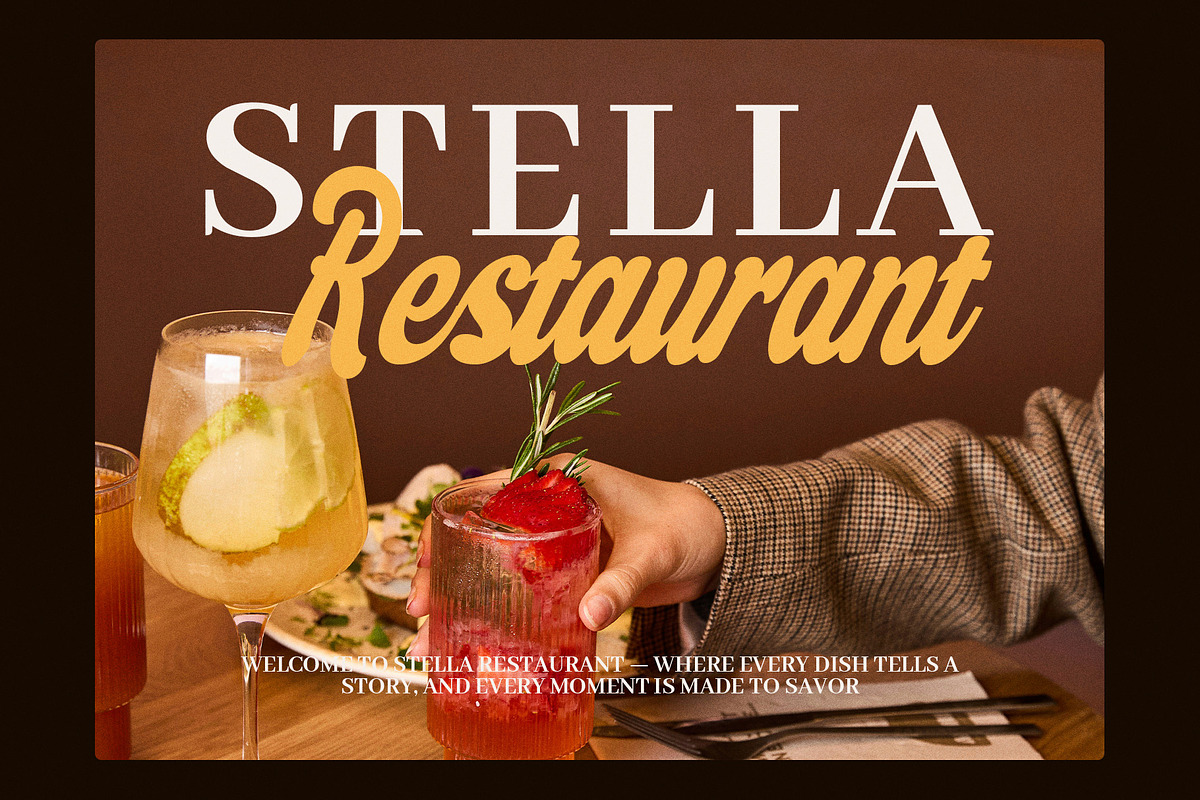 Mutivea Script Font, a Script Font by Graphicxell (Photo 3 of 8)
