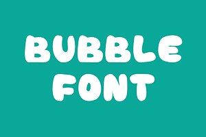 Clover Smooth - Bubble Fonts