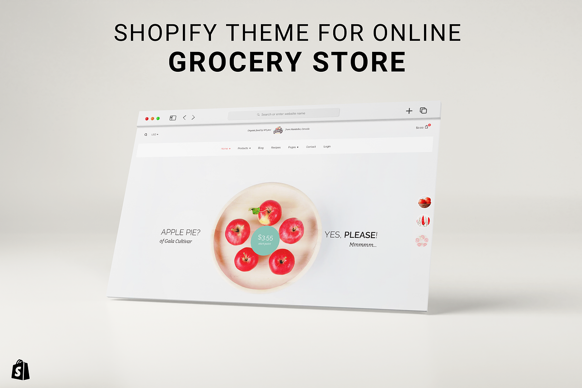 Grocery Shop Shopify Theme, a Templates & Theme by Kay Designs (Photo 8 of 9)