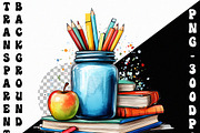 World Teachers' Day Clipart Pack, an Education Illustration by DesignBTF (Thumbnail 9 of 9)