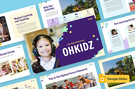 OHKIDZ - Kids Theme Education GS, a Presentation Template by rgbryand