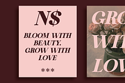 Shiny Black - Elegant Serif Typeface, a Serif Font by MaikoHatta (Thumbnail 3 of 9)