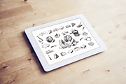 Hand drawn cheese illustrations, a Food Illustration by Natalya Levish (Thumbnail 3 of 3)