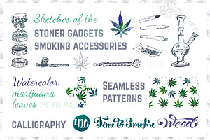 Weed. Stoner gadgets & accessories