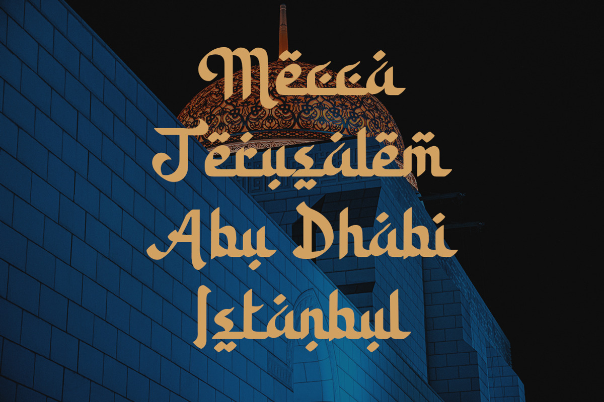 Kahlil - Arabic Font, a Font by Typefactoryco (Photo 5 of 9)