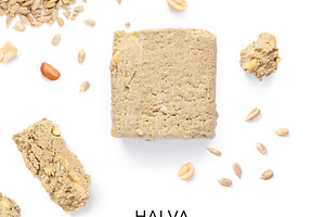 Halva stock photo containing alimentary and background