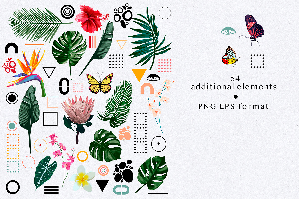 Abstract. Women. Tropical, an Object Graphic by Vera●Suleimanova (Photo 10 of 17)