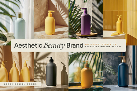 Beauty Brand Mockup MidjourneyPrompt