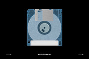 Floppy Disk Mockup Template Bundle, a Product Mockup by PrintPixel (Thumbnail 10 of 28)