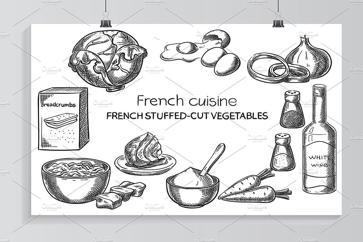 French cusine., a Food Illustration by © Fisher Photostudio (Photo 4 of 7)