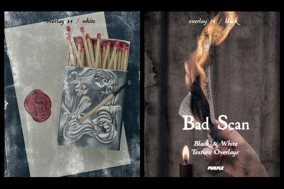 Bad Scan: Black & White Overlays, a Texture Graphic by Purple (Photo 16 of 21)
