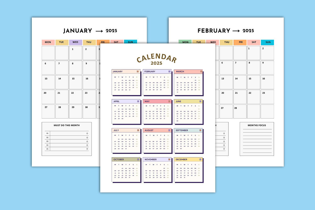 2025 Cleaning planner Canva, a Stationery Template by Designmela01 (Photo 6 of 10)
