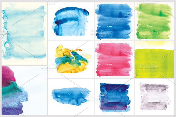 Watercolor background preview 4