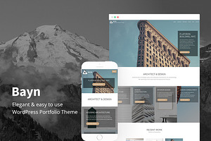 Bayn - WordPress Portfolio Theme