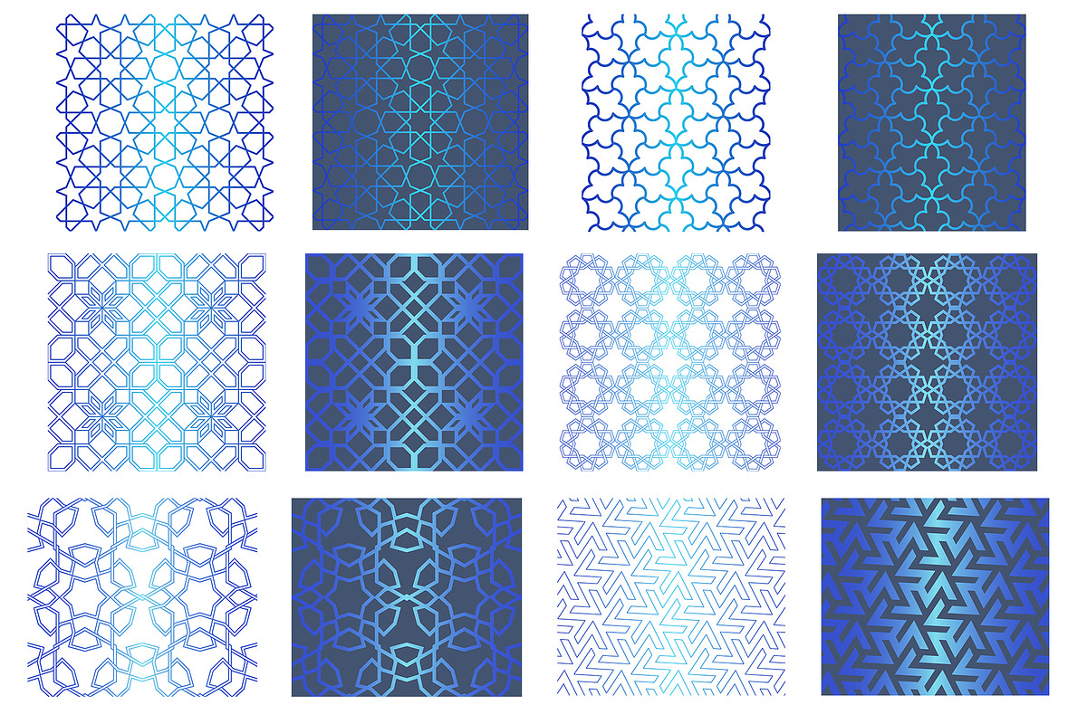 Moroccan Seamless Patterns, a Pattern Graphic by Artspace (Photo 3 of 5)