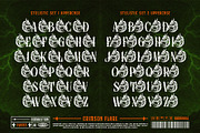 Crimson Flare Typeface, a Serif Font by alit design (Thumbnail 6 of 20)