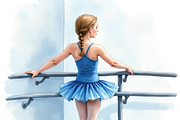 Ballerina Clipart Bundle, a Person Illustration by PLUM&FIGS (Thumbnail 6 of 13)