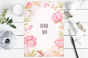 Marshmallow Watercolor Peonies, an Illustration by Irina Diasli (Thumbnail 12 of 12)