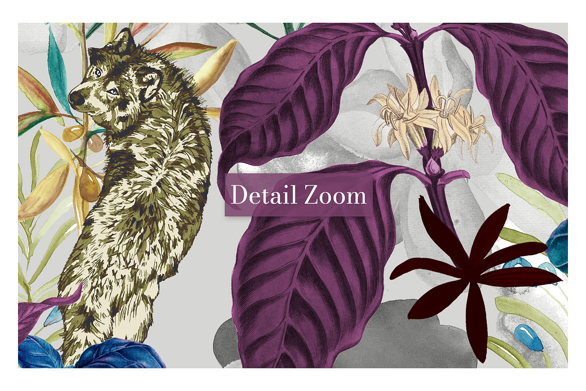Silent Hunters Pattern & Motifs, a Pattern Graphic by GND ART STUDIO (Photo 8 of 8)