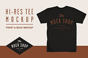 TMS Pro: Crew Neck Tee Mockup, a Shirt Mockup by The Mock Shop (Thumbnail 2 of 3)
