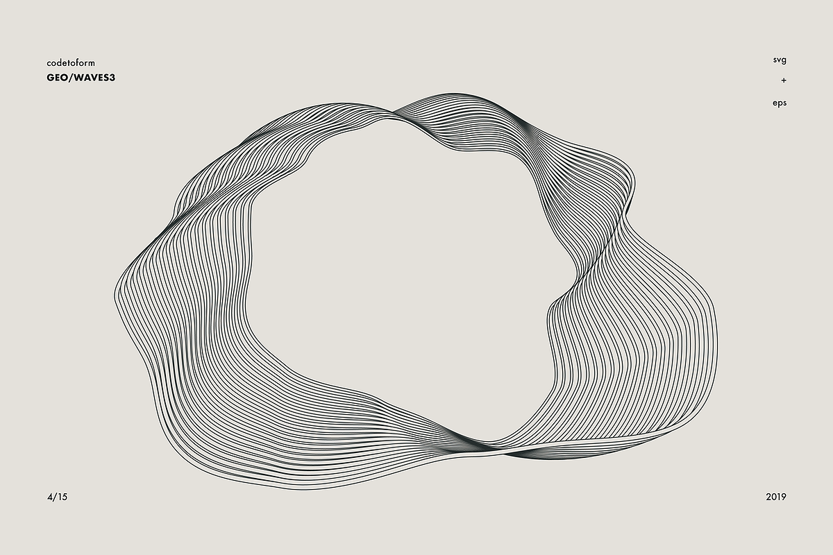 GEO_WAVES3 Vector Pack, a Background Graphic by codetoform (Photo 8 of 17)
