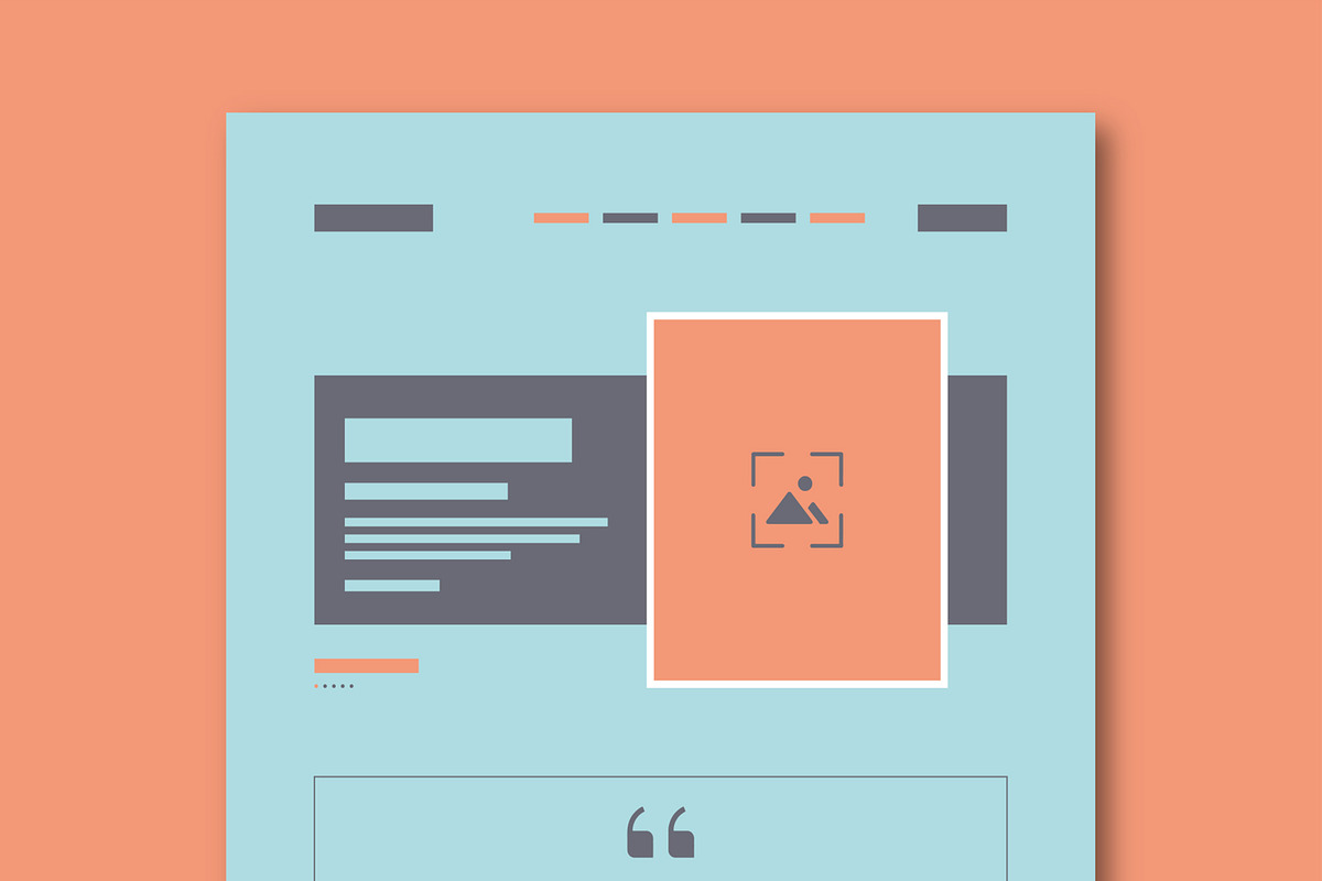 Travel Landing Page Wireframe Design, a Wireframe Template by MightyDesign (Photo 2 of 9)