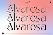 Alvarosa, a Sans Serif Font by Adam Fathony (Thumbnail 1 of 17)