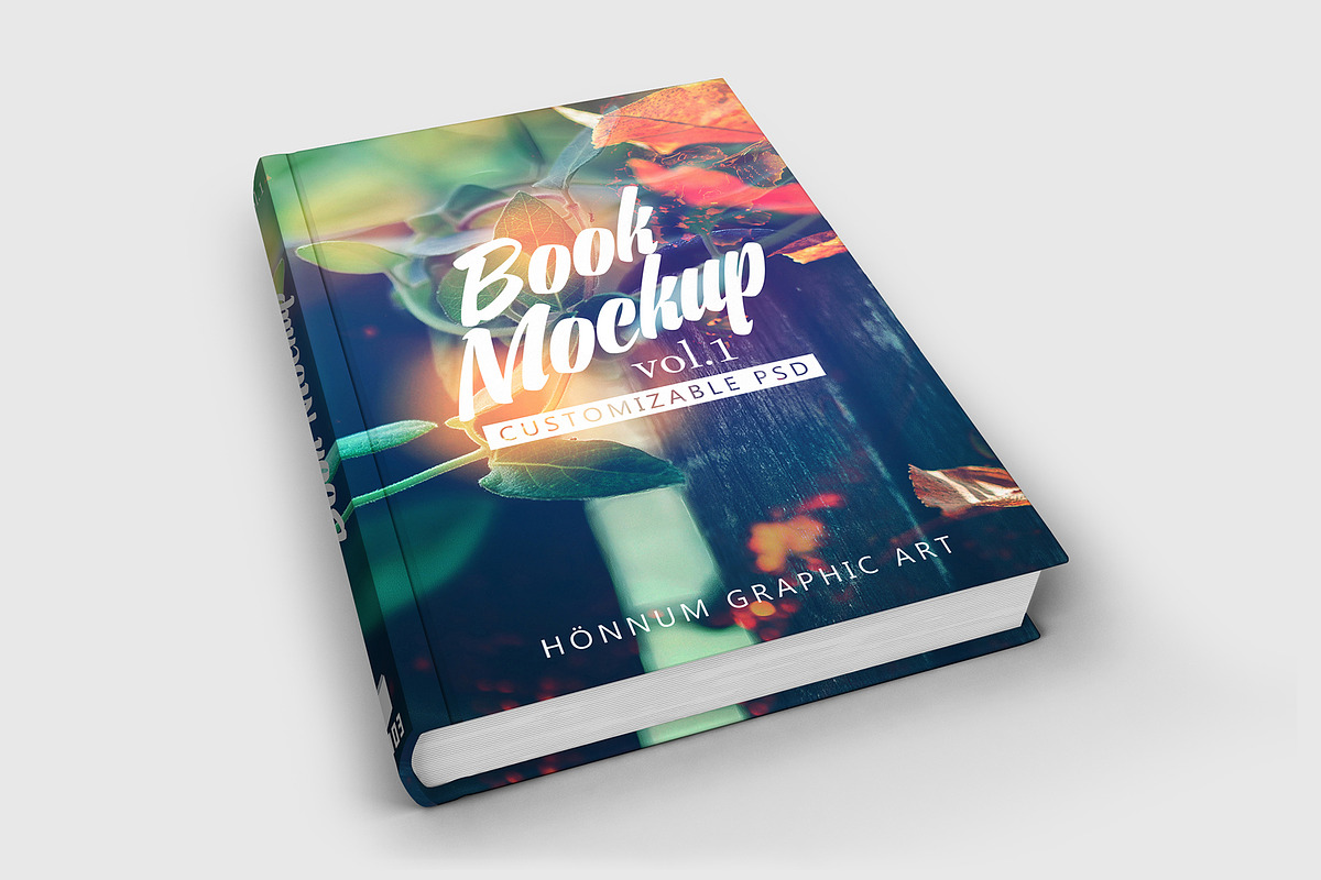 Book Mockup Vol 1, a Print Template by Honnum Graphic Art (Photo 5 of 13)