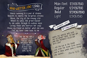 Hand Written font TZANAH, a Script Font by the little wonder shop (Thumbnail 1 of 3)