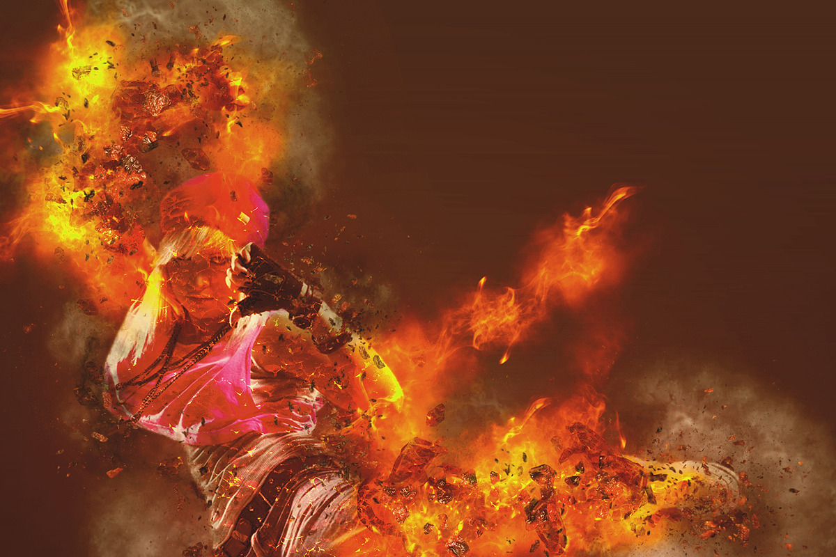 Exploda Photoshop Action, an Action Add-On by JLDesignsPH (Photo 3 of 6)