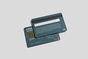 Credit Card Mockup For Branding, an Advertising Mockup by bimockup (Thumbnail 3 of 6)