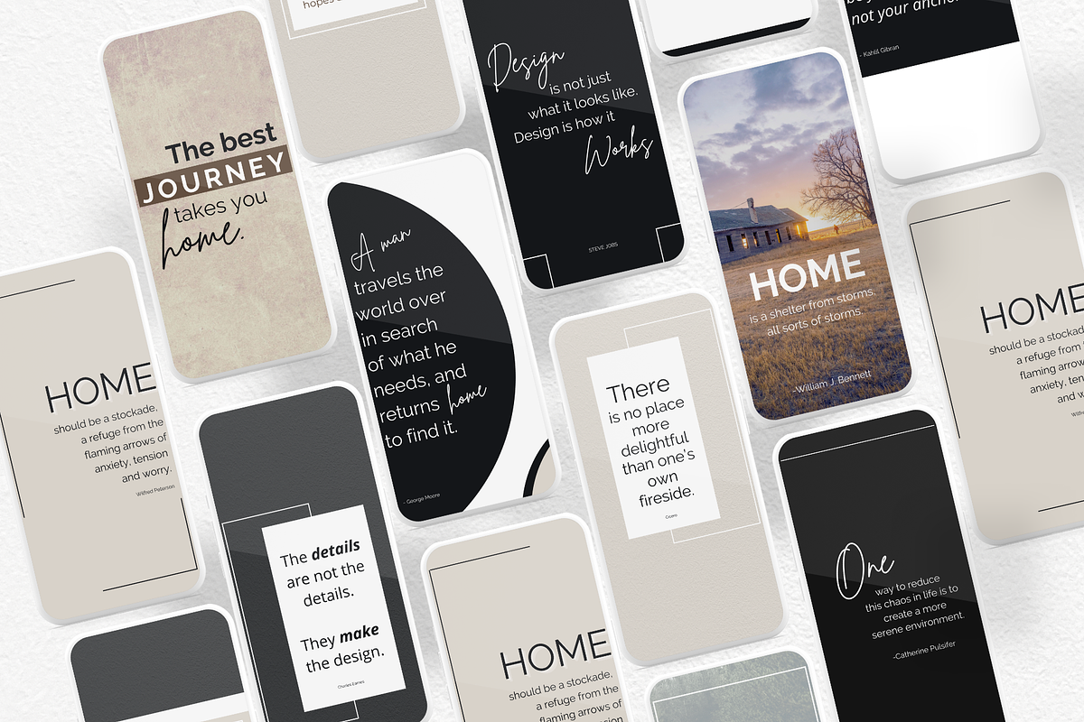 Social Media Quotes Templates, a Templates & Theme by gooddogcreativeco (Photo 4 of 10)