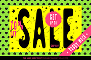 SlimOne Normal Sans Serif Font, a Sans Serif Font by GalaStudio (Thumbnail 3 of 10)