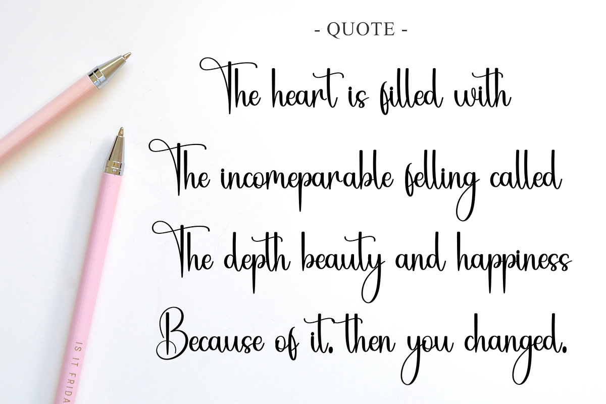 February Christmas, a Handwritten Font by FreshTypeINK (Photo 2 of 8)