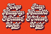 Loopin Script Font, a Script Font by Letteralle Studios (Thumbnail 9 of 12)