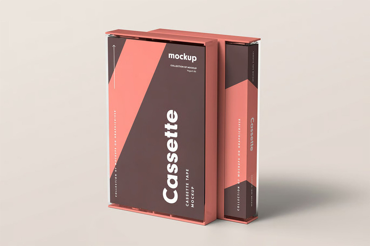 Cassette Mock-up, a Product Mockup by zippypixelstudio (Photo 3 of 15)