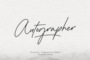 Autographer Handwritten Font, a Script Font by Letteralle Studios (Thumbnail 1 of 7)